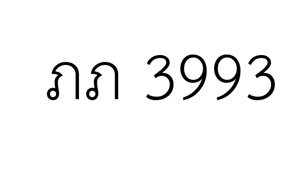 ภภ 3993